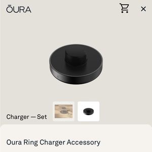 Oura Gen3 Charger Black US10 Set